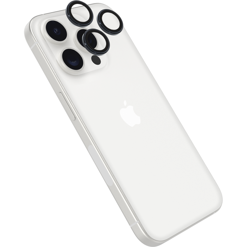 product image 2 - iPhone 15 Pro and iPhone 15 Pro Max Camera Lens Protector OtterBox Glass