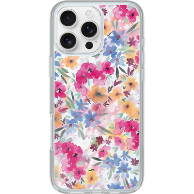 iPhone 16 Pro Max Symmetry Series Clear for MagSafe Confetti of Blossoms Case