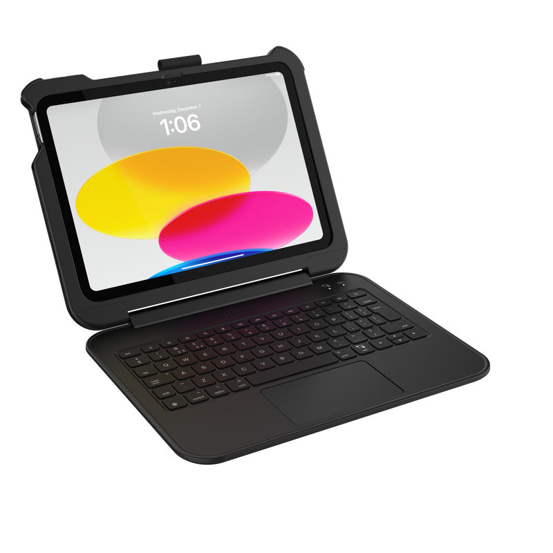 product image 1 - iPad (A16) and iPad (10th gen) Case Achiever Series Keyboard 360