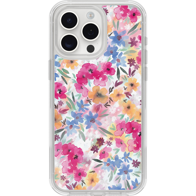 iPhone 15 Pro Max Symmetry Series Clear for MagSafe Confetti of Blossoms Case