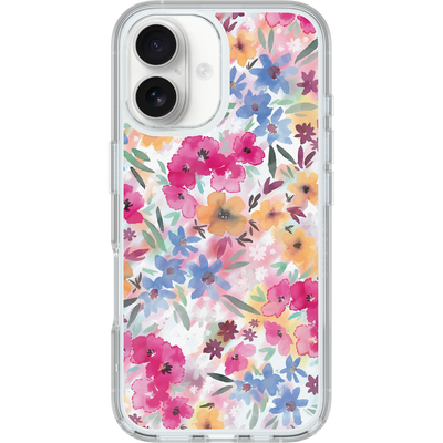 iPhone 16 Symmetry Series Clear for MagSafe Confetti of Blossoms Case