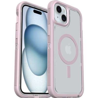 iPhone 15 Plus and iPhone 14 Plus Defender Series XT Clear Case for MagSafe