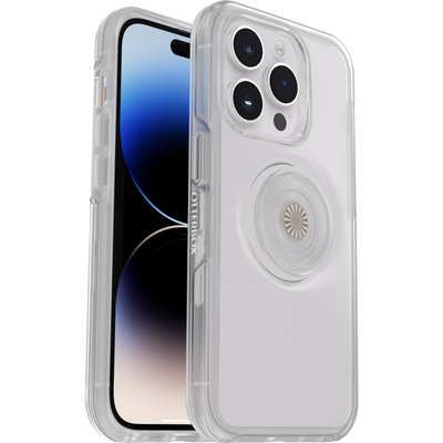 iPhone 14 Pro Otter + Pop Symmetry Series Clear Case