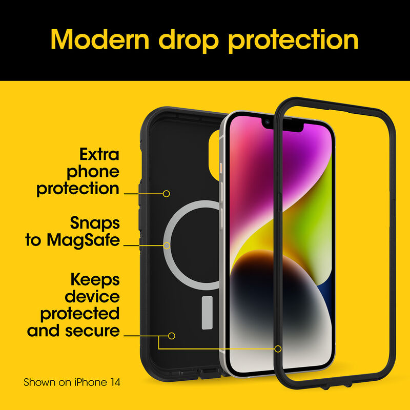 product image 4 - iPhone 16e, iPhone 15, iPhone 14 and iPhone 13 Case Defender Series XT for MagSafe